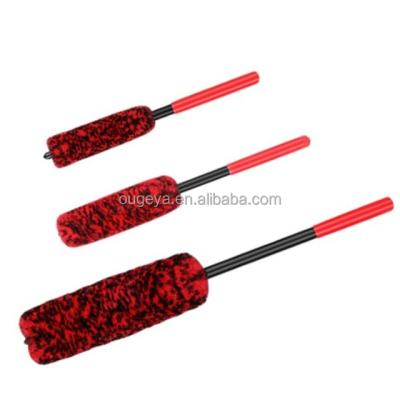 China Car Cleaner Fiber Car Cleaning Sweeps Hand Cleaning Brushes Wheel Hub Rubber Brush for sale