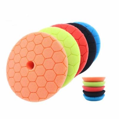 China New Design Car Body Polishing Pad Polishing Round Shape Kit Clay Car Polishing Sponge Pad For Sale for sale