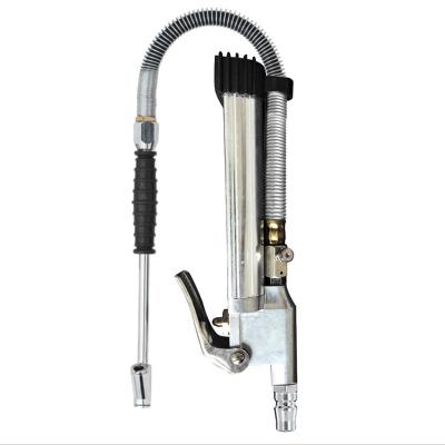 China Deluxe Portable Dial Tire Inflating Gun with Pressure Gauge Tire Pressure Regulator Tire Inflator Gun for sale