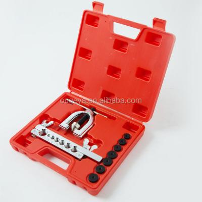 China 7PCS Alloy Double Flared Tool Kit 45 Degree Eccentric Hydraulic Flared Tool Tube Maintenance Tool Kit for sale