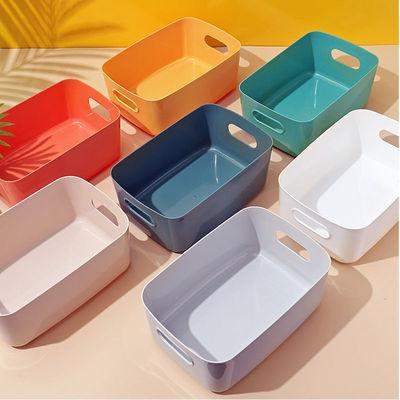 China Sustainable Cosmetic Storage Box Kitchen Storage Box Snack Storage Basket for sale