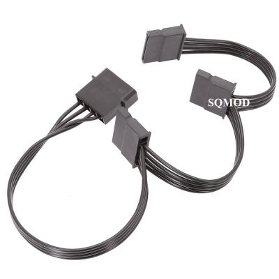 China 4 Pin IDE Molex Computer Hard Drive Computer Cable to SATA 15 Pin Splitter Hard Drive Power Cable for sale