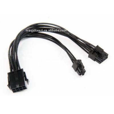 China CPU 8 Pin Female CPU to CPU 8 Pin ATX 4 Pin Male Power Supply Converter Adapter Extension Cable for Motherboard for sale