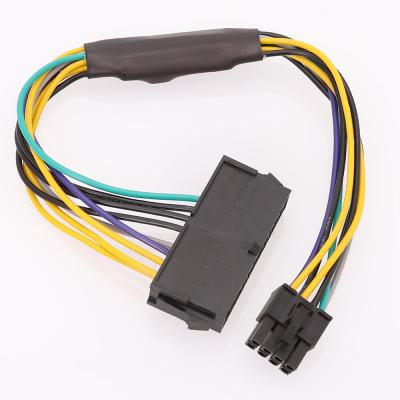 China COMPUTER 24 pin to 8 PSU power adapter cable. of Pin ATX compatible with DELL Optiplex 3020 7020 9020 for sale