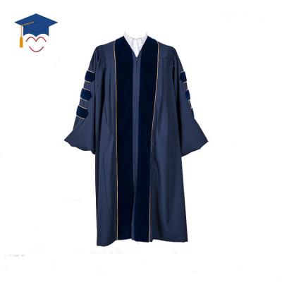 China Doctoral School Phd Graduation Gown Matte for sale