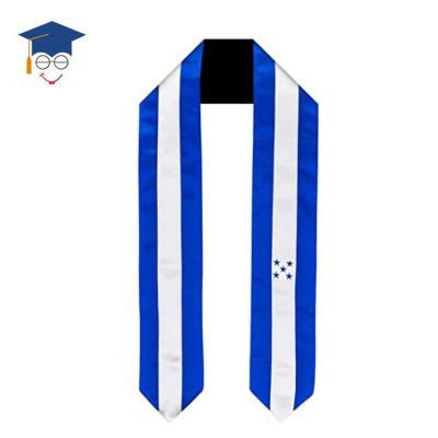 China School Honduras Flag Graduation Sash GraduationStole for sale