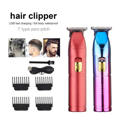 China Gold Popular New Design T Blade Beard Hair Trimmer Car Cutting Machine Online Cordless Amazon Buying Rechargeable Hair Clippers for sale