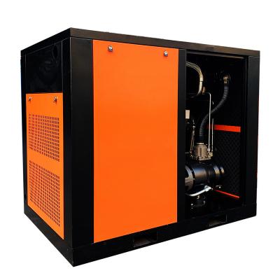 China Christmas promotion 7.5KW 10HP lubricated industrial screw air compressor for sale for sale