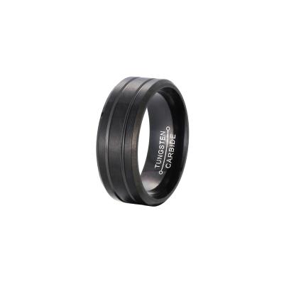 China FASHIONABLE Wholesale Stainless Steel Rings For Men Black Titanium Steel Rings Free Shipping for sale