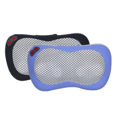 China Portable Multifunctional Pillow Vibration Relaxation Pillow Neck Massager Shiatsu Neck Back Body Massager for sale