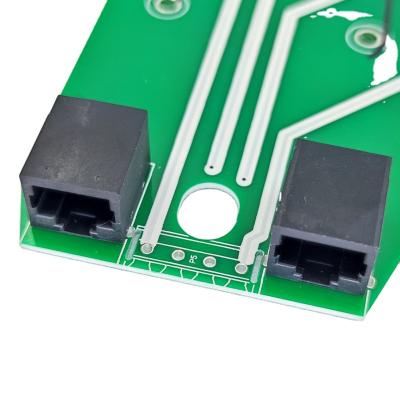 China PCB Connector 5601 RJ45 8P8C Tab Down Side Entry Modular Jack for sale