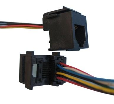 China Competitive Price Rj45 Power Jack With Wire 648K-8P8C for sale