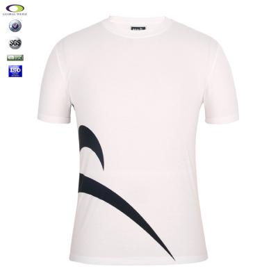 China Anti-pilling Custom Crewneck T-Shirt For Mens Premium T-shirt 100% Cotton for sale