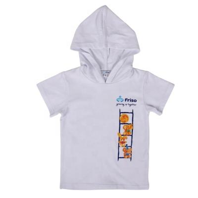 China Wholesale Bulk Kids Clothing Anti-pilling Kid Soft Dress T-shirt With Hood for sale