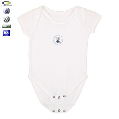 China 2018 short sleeve pima cotton newborn baby clothing manufacturers in china for sale