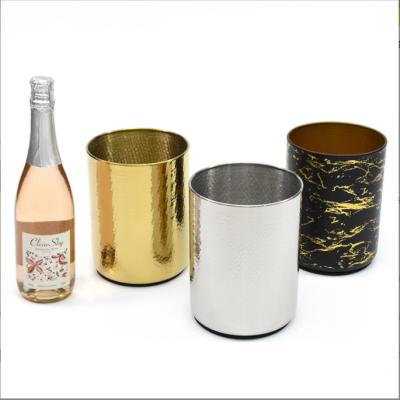 China Straight Stainless Steel Novel Tube Ice Bucket For Party Ice Save Drinks Cold Beer Ice Bucket for sale