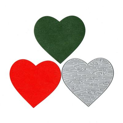 China Europe Thanksgiving Heart Shape DIY Invitation Paper Card Cutting Dies Metal Die Cutting for sale