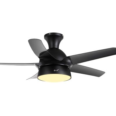 China Modern New Products Home Decoration 42 Inch ABS LED Blades Remote Control Ceiling Fan With Light for sale