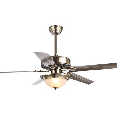 China 42/48/52 Inch Modern Modern Decorative Ceiling Fan Ceiling Light Remote Ceiling Fan With Led Kit for sale