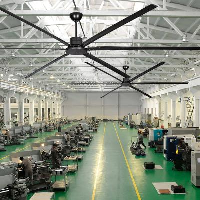 China 96 Inch DC Motor Remote Control Large Size Ceiling Fan Industrial High Quality Brand Mounted Big Fan for sale