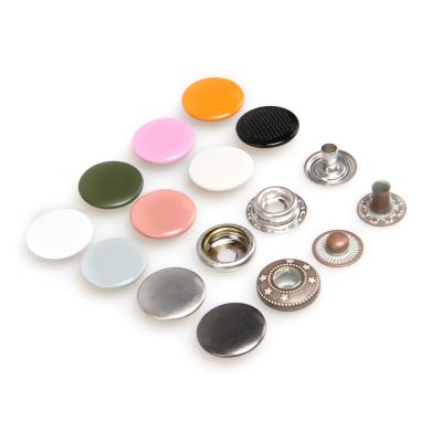 China Sustainable Custom Metal Spring Snap Button Hidden Push Button For Jacket Coat for sale