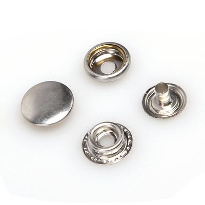 China Metal Brass Instant Press Dry Cleaning 12.5mm Snap Button Fastener For Clothes for sale