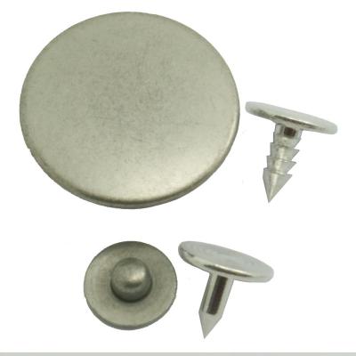 China Sustainable Quality Brass Wholesale Custom Metal Jeans Buttons For Jeans for sale