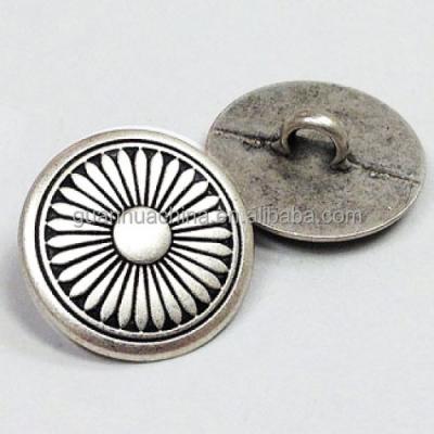 China Dry Cleaning Custom Make Zinc Alloy Metal Sewing Button For Clothes for sale