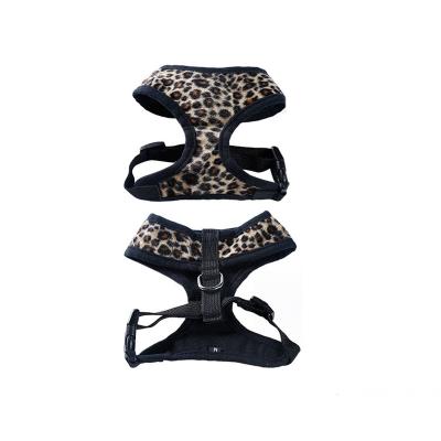 China New Thoughtful Wholesale Dog Harness Coat Leopard Dog Harness. for sale