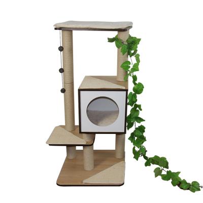 China Viable Wholesale High Quality Cat Tree Wood, OEM Custom Made Cat Tree Wood for sale