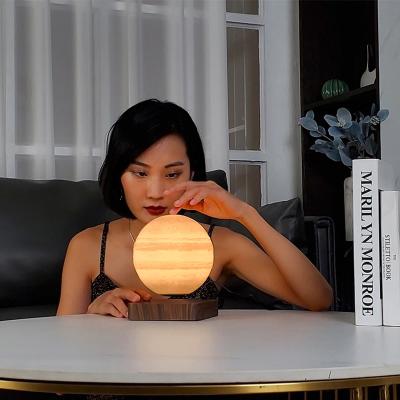 China Minimalist High Quality Smart Led Light For Furniture Bedroom Kids Adults Room Anti Gravity Magnetic Levitation Floaing Jupiter Table Lamp for sale