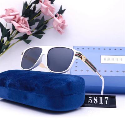 China Men And Women Colorful 400 UV Glass Shades Of G Sunglasses Men Personality New Fashion Sunglasses Brand Luxury Designer for sale