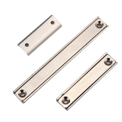 China High quality rectangle neodymium magnet channel magnetic magnet with countersunk for sale