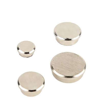 China Hot Selling Metal Magnet Cheap High Quality Industrial Push Magnet Cover Strong Magnetic Pin For Office for sale