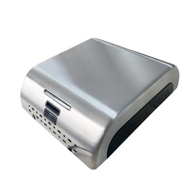 China Hotel Stainless Steel Automatic Ultra-Fast UV Drying Time Hand Dryer With HEPA Filter ADA Compliance for sale