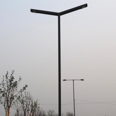 China Double Arm Single Arm 10 Meters Steel Square Post Square Lamp Road Price Pole Street Light for sale