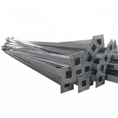 China Road Street Square Application Galvanized Steel Pole For Lighting for sale