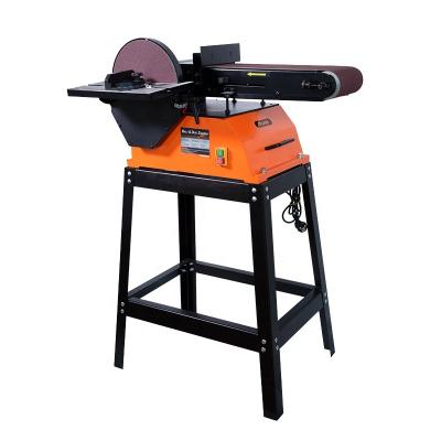 China Wood Sanding Powerful Allwin 750W Belt Sander DIY Grade Disc Sander With Optional Open Floor Stand for sale