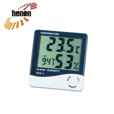 China China Large Plastic LCD Display Digital Multifunction Thermometer Hygrometer for sale