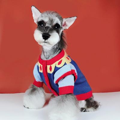 China Cat Viable Law Clothes Dog Schnauzer Teddy Fall And Winter Cos Clothing Halloween Christmas Pet Fighting Sweater for sale