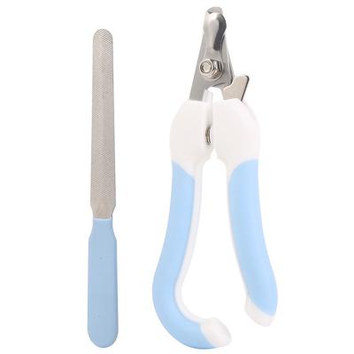 China Viable Professional Pet Cat Dog Nail Cutter With Sickle Stainless Steel Grooming Scissors For Pet Claw Dog Supplies for sale