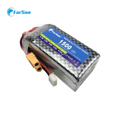 China Toys 14.8V 4S RC Lipo Battery 1500mAh 1800mAh 2000mAh 100C Graphene Cell for RC Car Boats LiPo Battery for sale