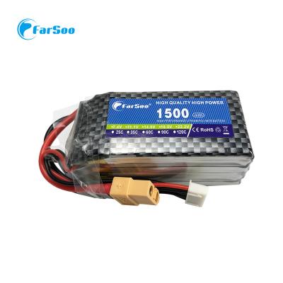 China Toys 3S Lipo Battery 1500mah 40C 60C 100C for RC Car Truck Helicopter Boats Airplane Drone Lithium Ion Batteries for sale