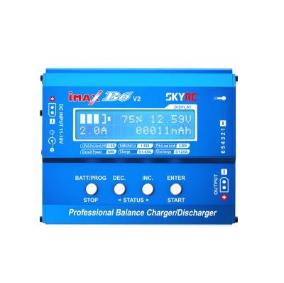 China UniversalÂ   High Quality Brand SkyRC B6 V2 RC Lipo Battery Balance Charger 2s 3s 4s 5s 6s Li-ion Cell Nimh Nicd Lipo Battery Charger for sale