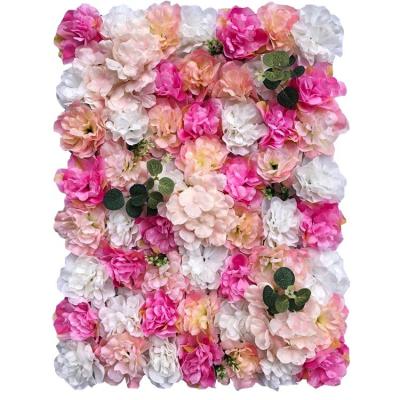 China Home.Party.Restaurant.Bar.Hotel.Wedding wedding wall backdrop simulation rose flower decoration artificial rose flower wall for sale