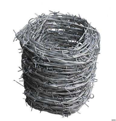 China High Quality High Tensile Strength 50kg Barbed Wire Price Per Roll/Galvanized Barbed Wire Mesh Stainless Steel Burr Wire Mesh Roll for sale