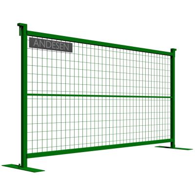 China Easy To Install And Move Canada Temporary Pedestrian Barrier Perimeter Fencing / Activity Crowd Control Barrier for sale