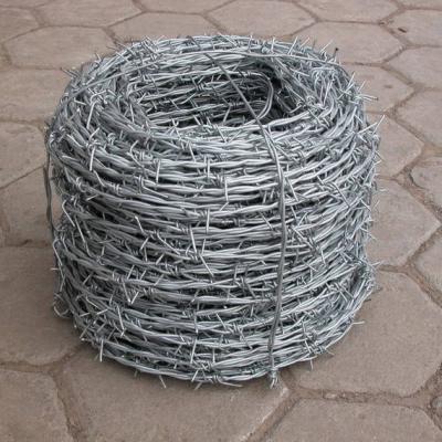 China Hot Selling High Tensile Strength Barbed Wire Fencing Price Per Kg Barbed Wire Length Per Roll Price Fence Barb Wire Mesh Sale for sale