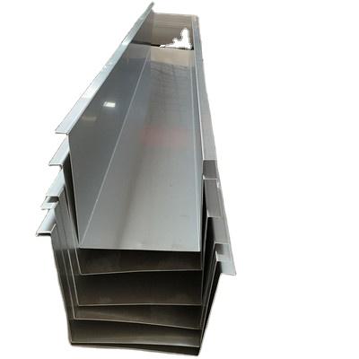 China Hot Sales SS 304 Stainless Steel Gutter Corrosion Resistance AISI 304 Color Coil Rain Gutter 304 Stainless Steel Gutters for sale