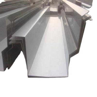 China Industrial 316 stainless steel gutter cover 26cm stainless steel rain gutters price 5*8 ft K gutter cover for sale